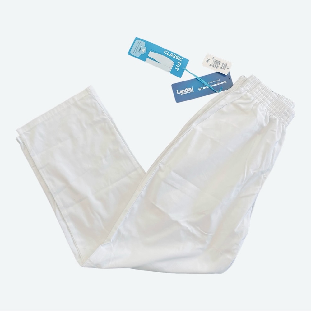 NWT Landau Essentials Relaxed Fit 2-Pocket Scrub Pants Women’s Petite Small - Picture 5 of 10